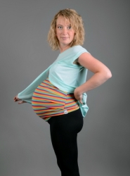 Nice Belly - Těhotenský pás Duháček