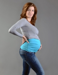 Nice Belly - Těhotenský pás tyrkysový